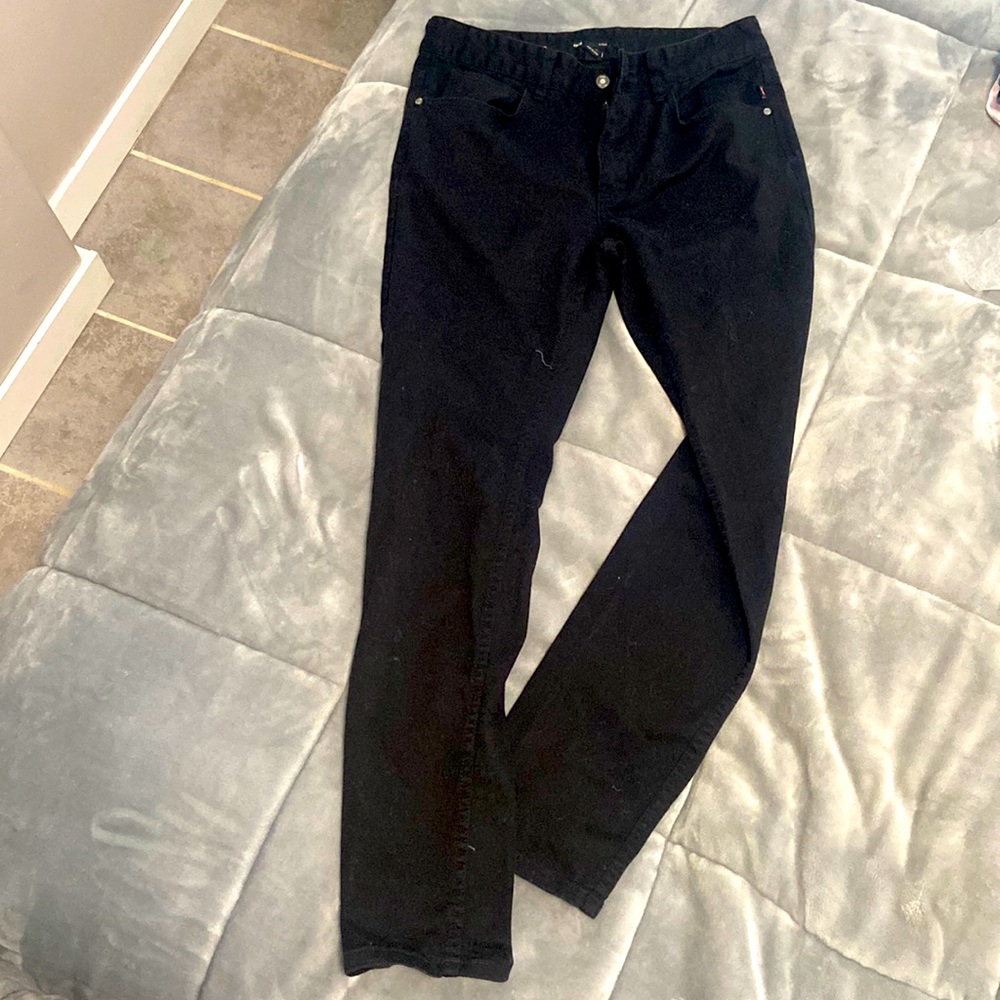 Mens 32 Globe black slim jeans